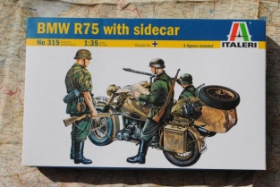 Italeri 315 BMW R75 with SIDECAR